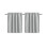 Light Grey Short Tier Curtains 30" x 23" 2 Pack 5