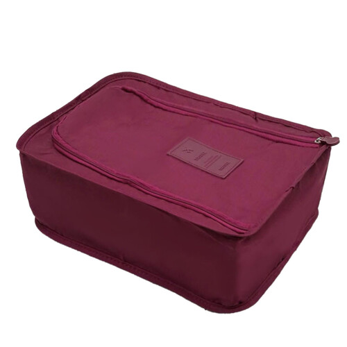 Foldable Shoe Storage Bag – Waterproof, Hand Carry, Dark 1