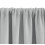Short Tier Curtains Light Grey 52" x 18" (2 Pack) 3