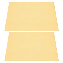Messingplatten für DIY-Bastelarbeiten und Schmuckherstellung (2 Stück)