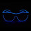 Occhiali LED Neon EL Wire Light-Up Eyewear4Modes 1