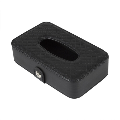2-Pack Car Tissue Holder in PU Leather