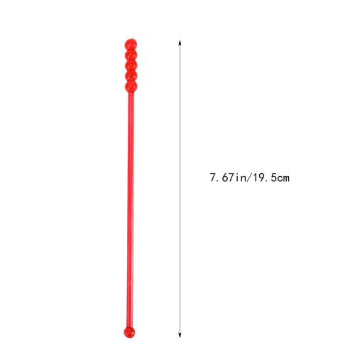 50-pack omrörare i akryl, 19,5 cm 1