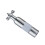 Cylinder Shaped Manual Spice Grinder 1Pack 1.9x8.3in Silver 8