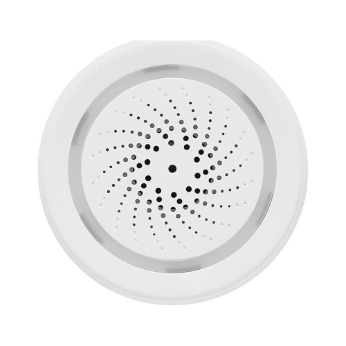 Έξυπνη σειρήνα WiFi με οθόνη θερμοκρασίας και υγρασίας, συμβατή με την εφαρμογή Tuya