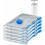 Vacuum Compression Space Saving Storage Bags with Hand Pump, Large, Pack of 5, Clear 1