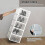 Stapelbare schoenenorganizer van transparant plastic, 12 stuks 5