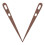 Houten tapijtweefnaald met groot oog 5