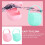 Lidded Soother Case Assorted Color PP Material for Travel and Outdoor Use2Pcs 8