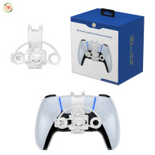 Volant de course PS5Mini compatible avec la manette DualSense de la PS5 – Accessoire ergonomique pour les jeux de conduite et de course