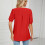 Camicette da donna eleganti e casual con scollo a V e maniche corte. 5