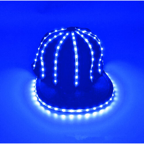 LED-baseballpet met knipperend licht (1 stuk)