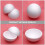 Polystyrene Foam Hollow Ball 25.00X25.00X25.00CM White 3