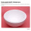 Polystyrene Foam Hollow Ball 25.00X25.00X25.00CM White 7