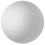 Polystyrene Foam Hollow Ball 25.00X25.00X25.00CM White 8