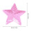 15 τεμάχια Glitter Sequin Star Patches για ρούχα, μπουφάν, τζιν - Κεντημένα αυτοκόλλητα με 6