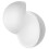 Polystyrene Foam Hollow Ball 25.00X25.00X25.00CM White 4