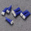 WORGEOUS10 pezzi Luci interne per auto 194 LED Lampadina targa per blu 4
