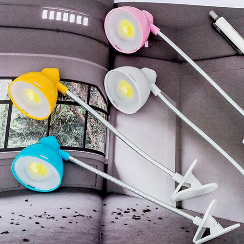 Electronic Clip-On LED Table Lamp for Students, Kids, Reading, Work, Eye Protection, Plastic Material 1