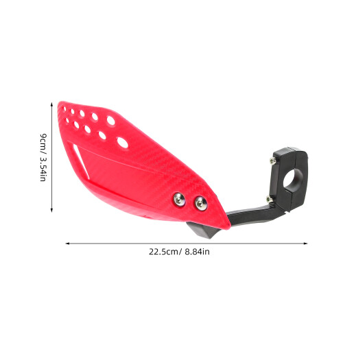 Υπέροχες χούφτες για εξοπλισμό μοτοσικλέτας για ATV με κόκκινο ζεύγος προστασίας 1
