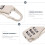 HINTRMENT Password Lock Silver 6Pcs 2.2X0.8X0.3In 5