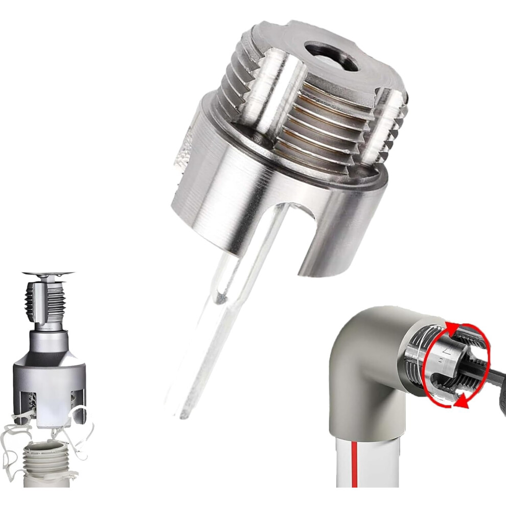 Pipe Tapping & Threading Tool, Internal/External Pvc Pipe Threader, Dual-Spec Compatible (1Â) 9485826301011