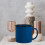 225 g blå campingmugg (set om 2) 2