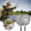 Red de pesca de silicona suave con mango y mango, 50x35V7F5 2
