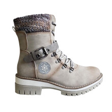 Botas de otoño para mujer, media caña, invierno, Europa y América, lana, costuras, lana, 5.5 (36)