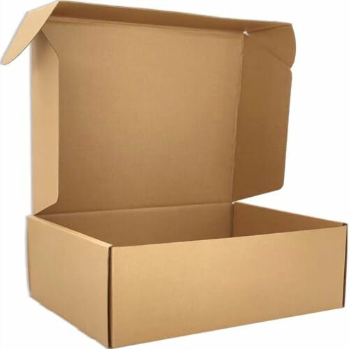 Μαύρο κυματοειδές κουτί δώρου 12x9x6in15pcs 2