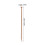 2-Pack Carbonized Knitting Needles 5.0mm 25cm for Sweater and School Use 7