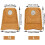 Thimble Finger Protector for Sewing, Leather, 4 Pieces (2 2
