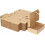 Caixas de papelão kraft marrom para envio postal, 7x5x1 polegadas, pacote com 100 unidades. 1