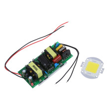 100W LED bianco puro potere luce lampada del circuito integrato + 100W Potenza driver di alimentazione AC 85V ~ 265V