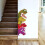Dinosaurs wall decals for doors, 1 set 3