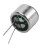 10 Pcs 2 Pin  MIC Capsule Electret Condenser Microphone Silver Tone Black 7