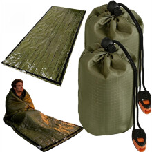 Notfallschlafsack, wasserdicht, thermoisolierend, für Erwachsene