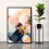 Κορνίζα εικόνας 19x25 μαύρη με HD Plexiglass, κάθετη/οριζόντια οθόνη, συμβατή με αφίσες 19x25 5