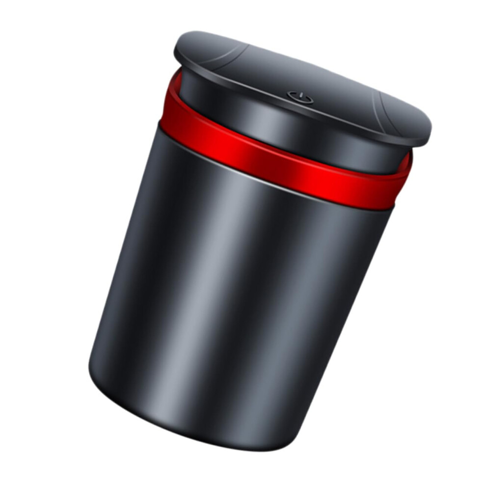 Car Ashtray With Led Smokeless Odor Control, Detachable Lid For Night Driving Light 9169991195391