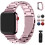 Συμβατό με το Apple Watch Μεταλλικό λουράκι 38 χιλιοστών – Ρυθμιζόμενο λουράκι με θήκη 1