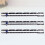 Fixed Edge Ruler for Measuring with Parallel Lines and One-Inch 3 Pieces Assorted Color 1
