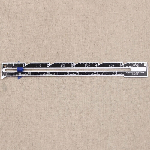 Fixed Edge Ruler for Measuring with Parallel Lines and One-Inch 3 Pieces Assorted Color 1