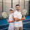 Pickleball-padlesett i blomsterfiber, 2 padler + 2 6