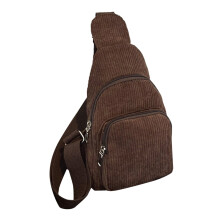 Cord-Umhängetasche, Gürteltasche für Damen, Crossbody-Handtasche, Mini-Rucksack, Handytasche, Tagesrucksack