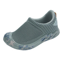 Zapatillas Mikilon para niños con malla, tallas de 3 a 14 años, color liso, cómodas y transpirables, calzado casual para correr.