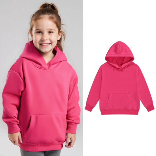Felpe con cappuccio da bambina per neonate e bambine, comode e casual.