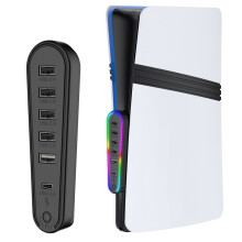 RGB USB 2.0 Hub pre PS5Pro a Slim6-v-1