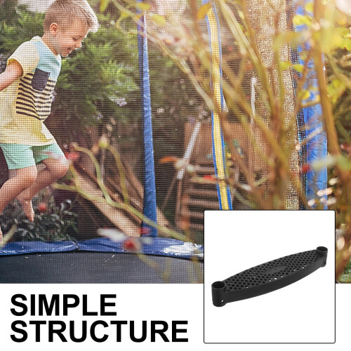 Worgeous Trampoline Step Replacement Replaceable Stair Step PP Black Trampoline 1Pack 1