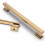 Poignées de meuble en bronze champagne, lot de 6 1