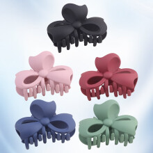 FRCOLOR5PCS Spinki do włosów z kokardką, spinki do włosów w kształcie rekina, proste spinki do włosów, duża gumka do kucyka dla kobiet